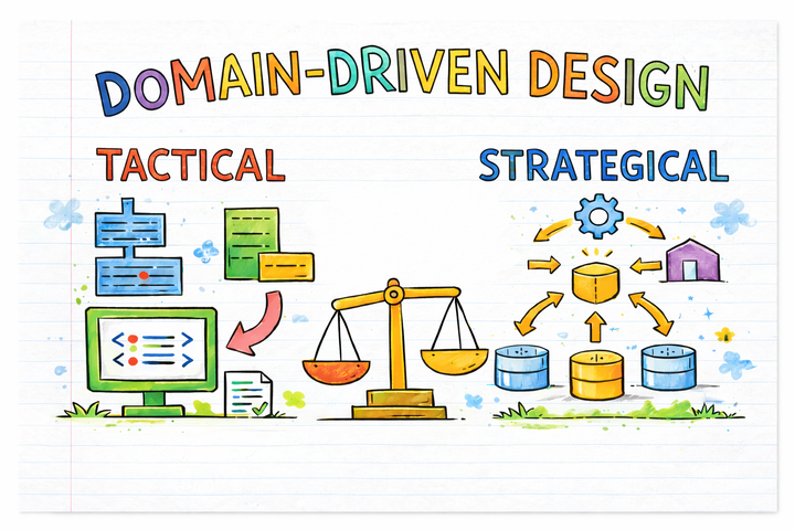 The strategic and tactical sides of Domain-Driven Design